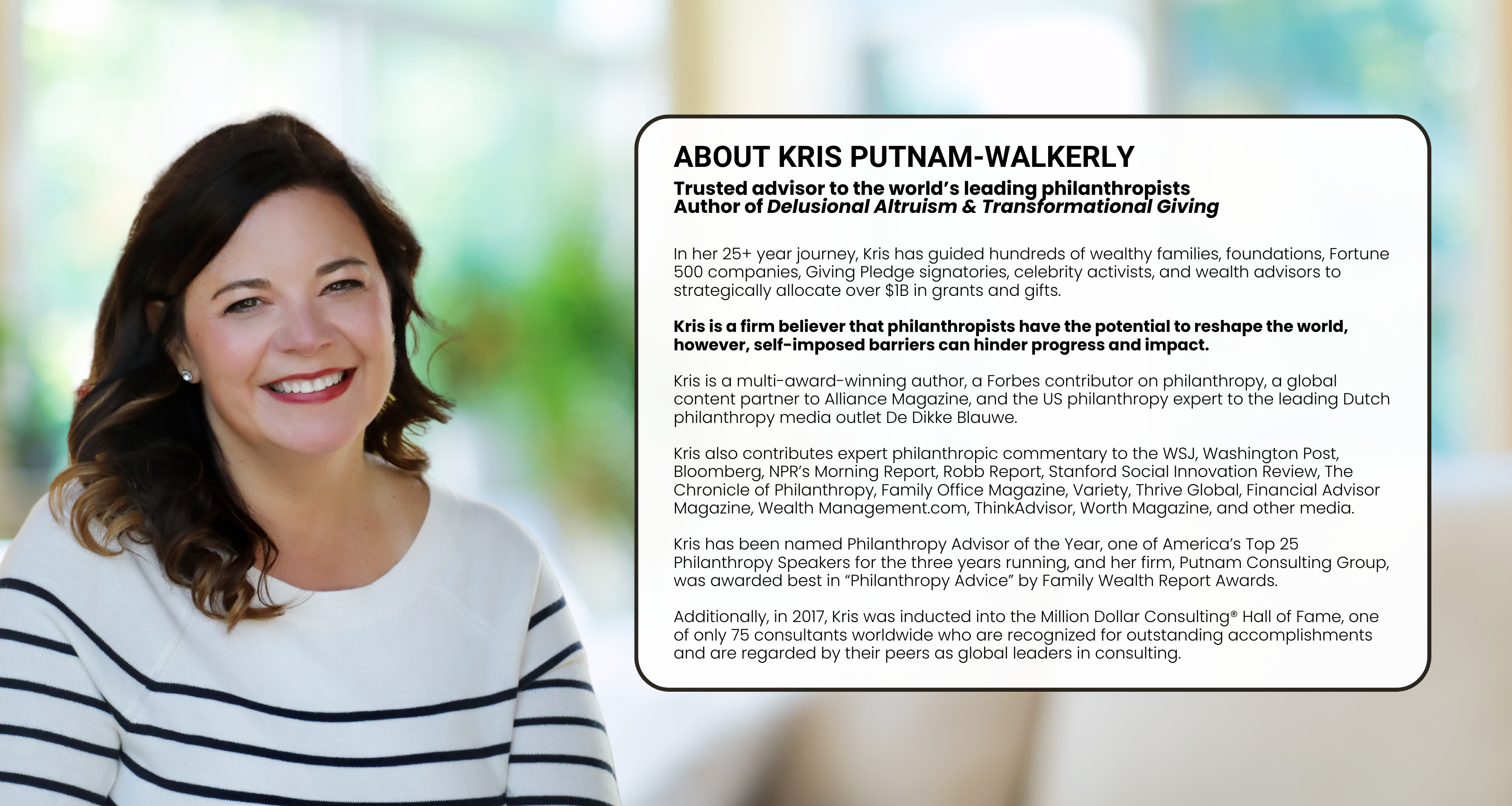 picture and bio of Kris Putnam-Walkerly